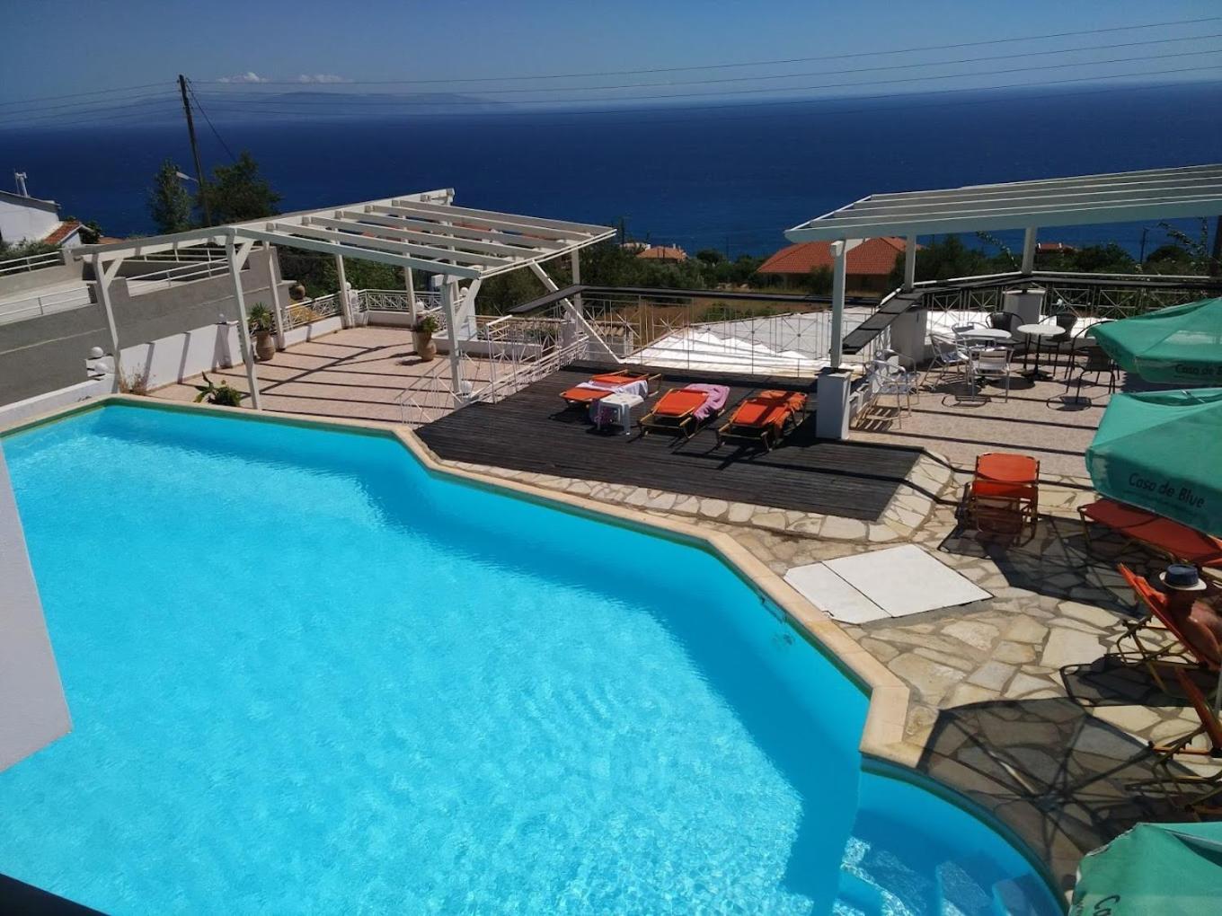 Casa De Blue Apartment Lourdata  Luaran gambar